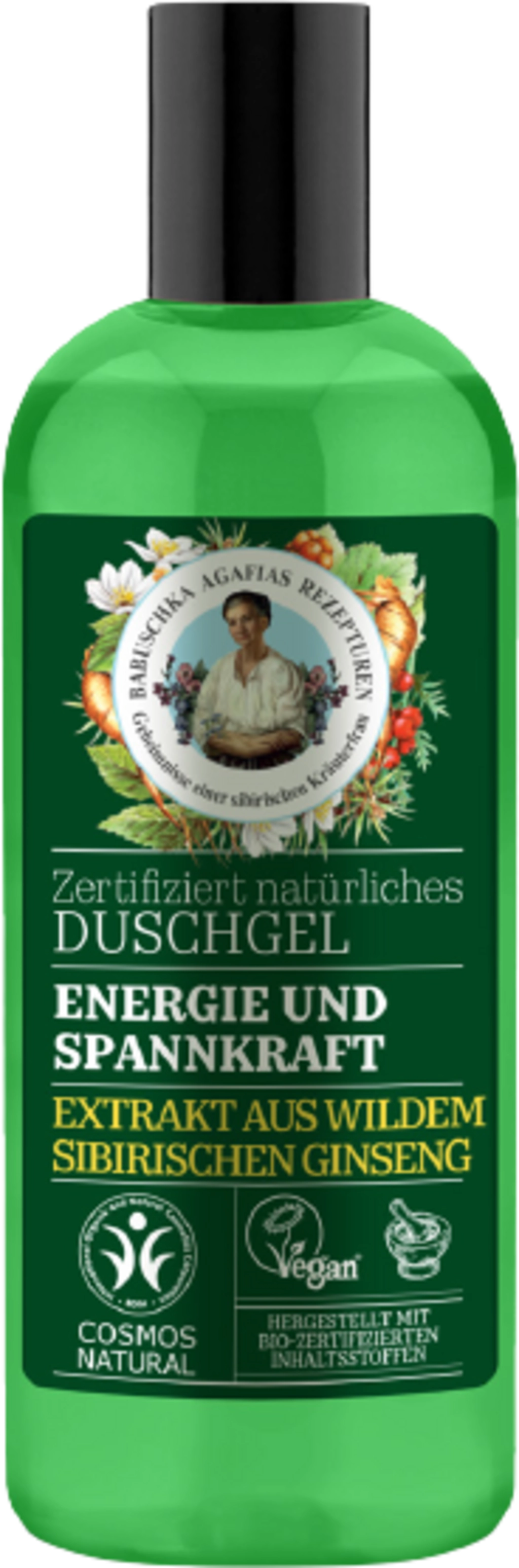 Green Agafia Duschgel Energie & Spannkraft - 260 ml