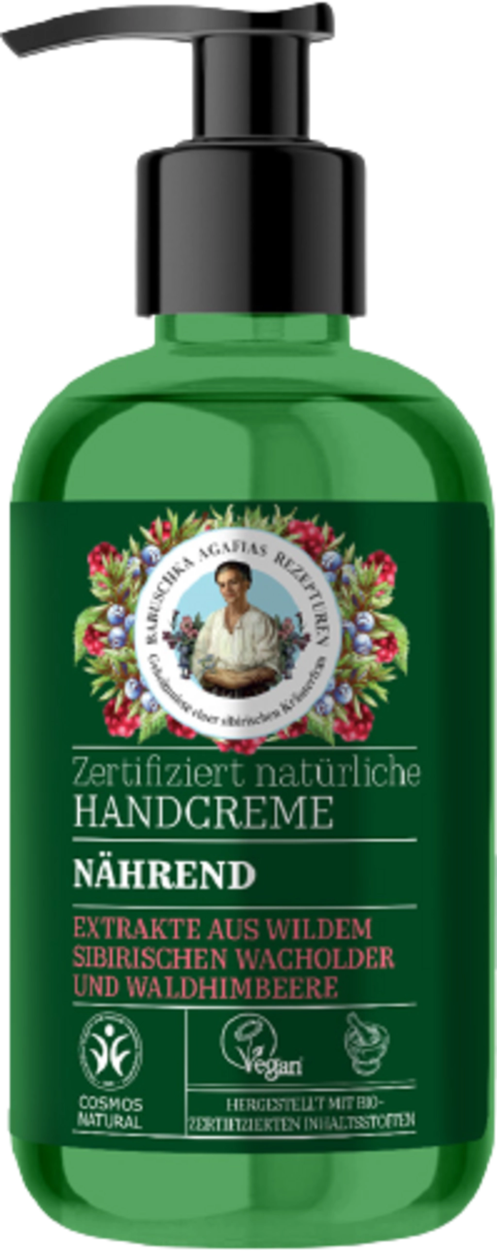 Green Agafia Nährende Handcreme - 300 ml
