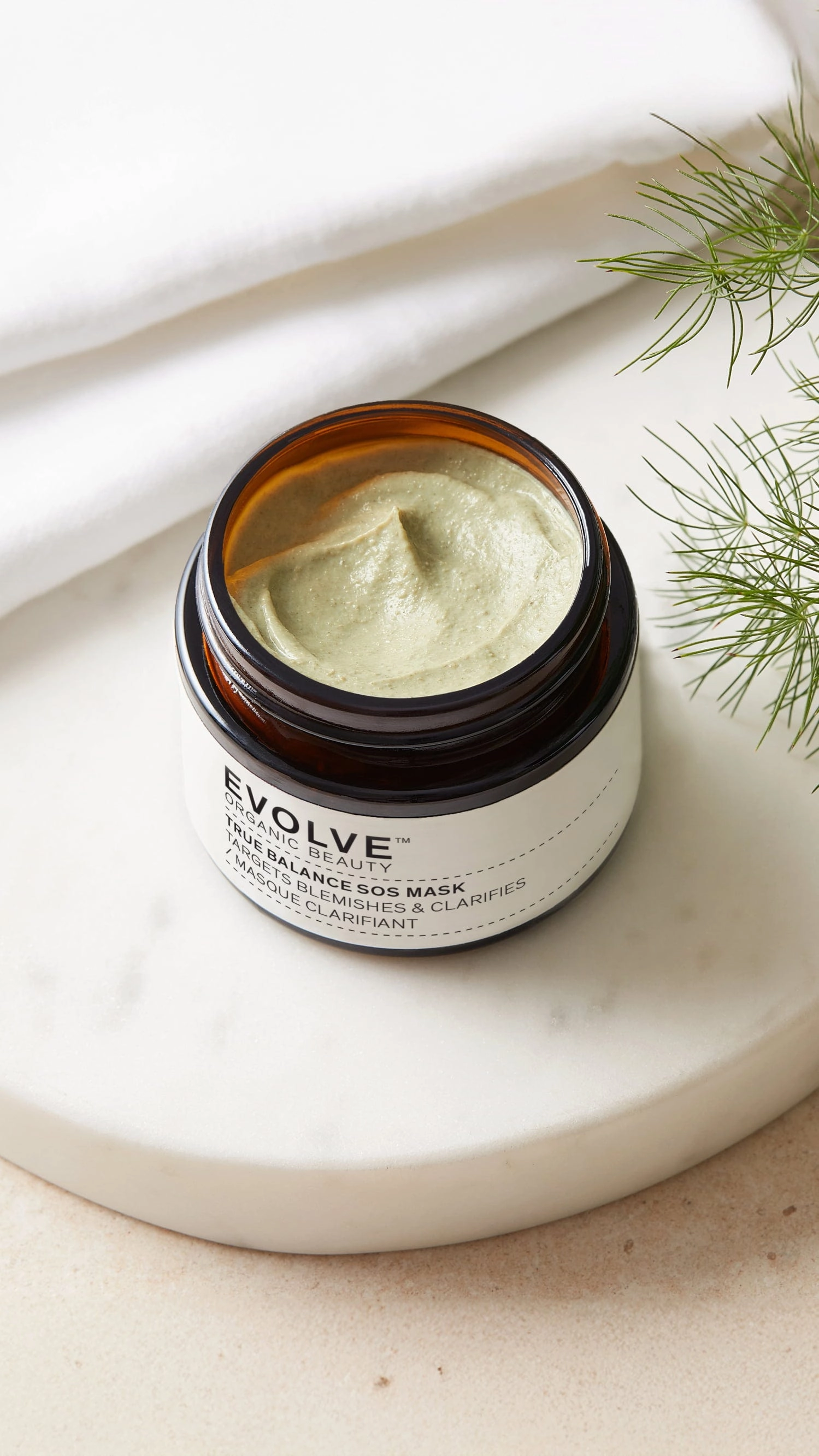 Evolve Organic Beauty True Balance SOS Mask - 60 ml