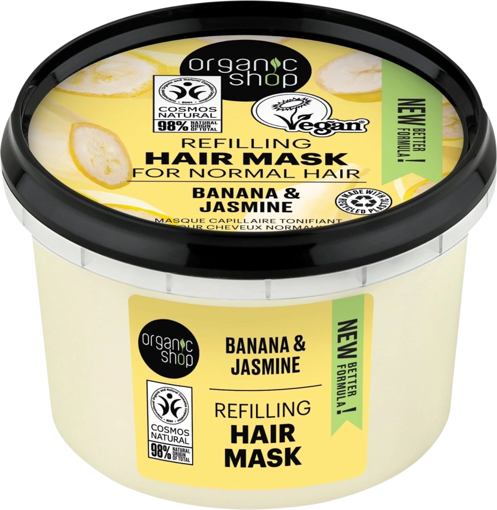 Organic Shop Hair Mask Banana & Jasmin - 250 ml