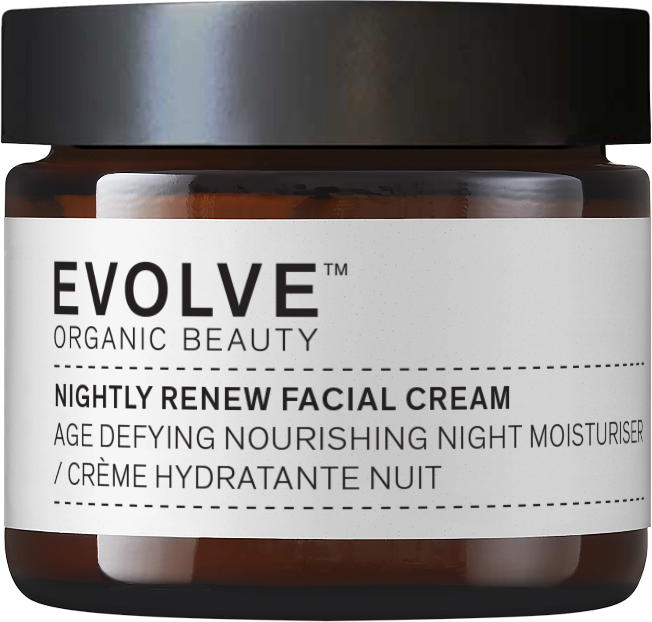Evolve Organic Beauty Nightly Renew Facial Cream - 60 ml