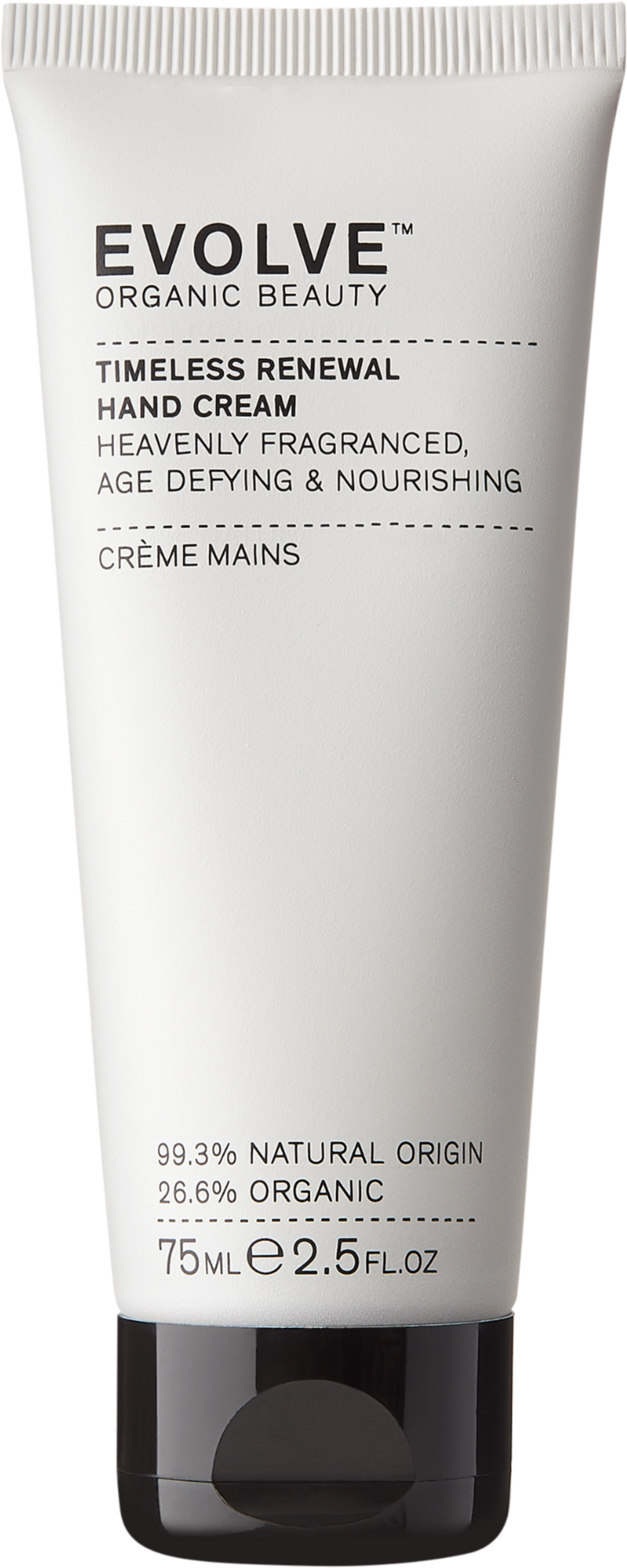 Evolve Organic Beauty Timeless Renewal Hand Cream - 75 ml