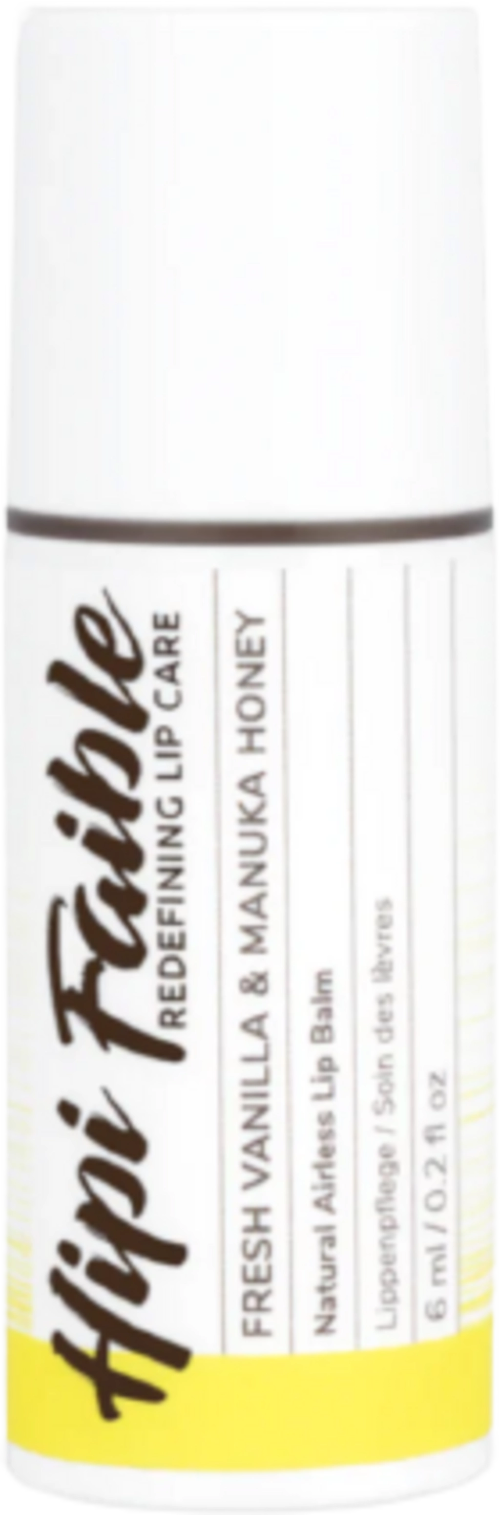 Hipi Faible Lip Balm - Fresh Vanilla & Manuka Honey