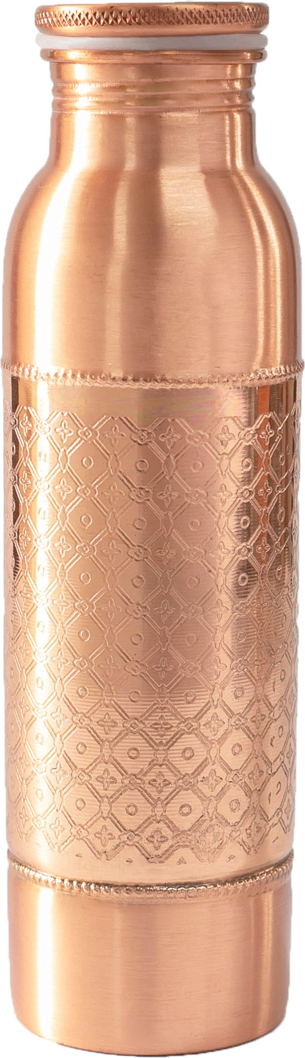 FORREST & LOVE Gravierte Kupferflasche - Mosaik