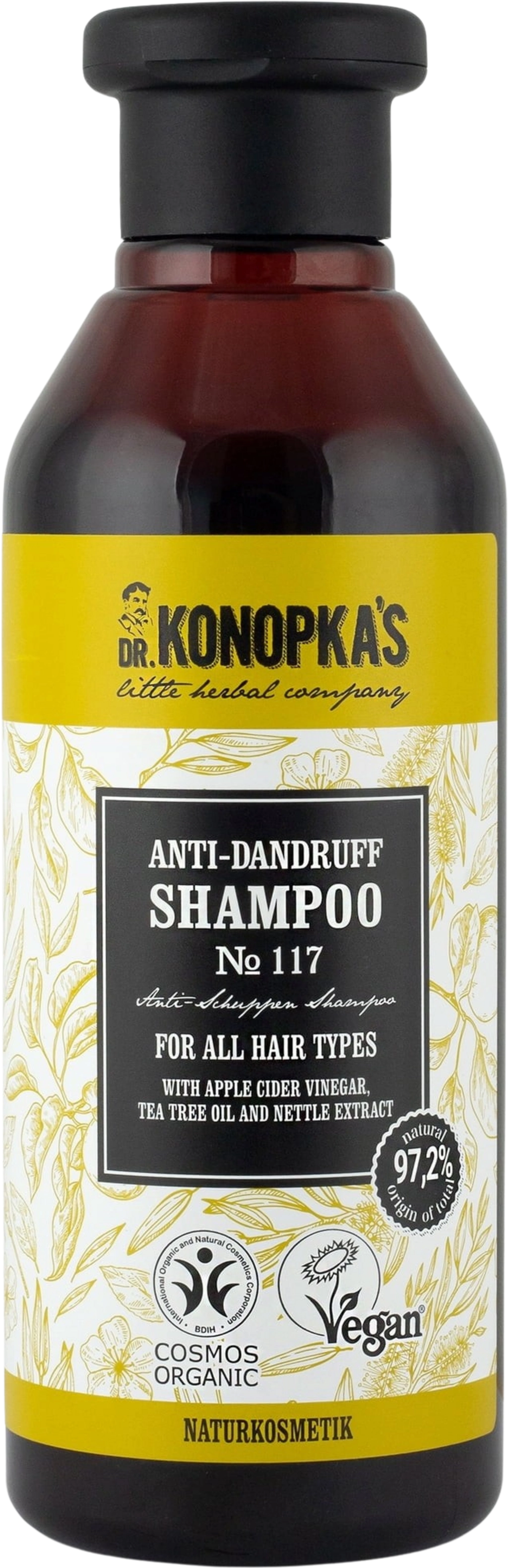 Dr. KONOPKA'S Anti-Dandruff Shampoo Nº117 - 280 ml
