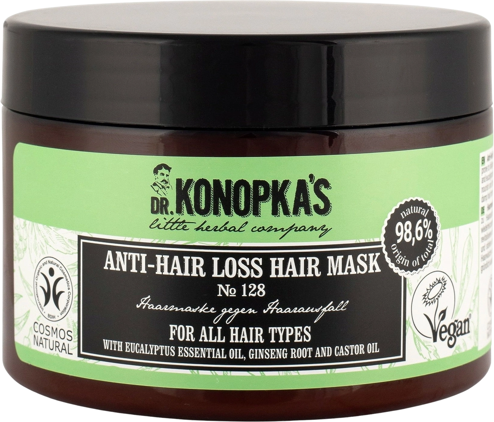 Dr. KONOPKA'S Anti-Hair Loss Hair Mask Nº128 - 300 ml