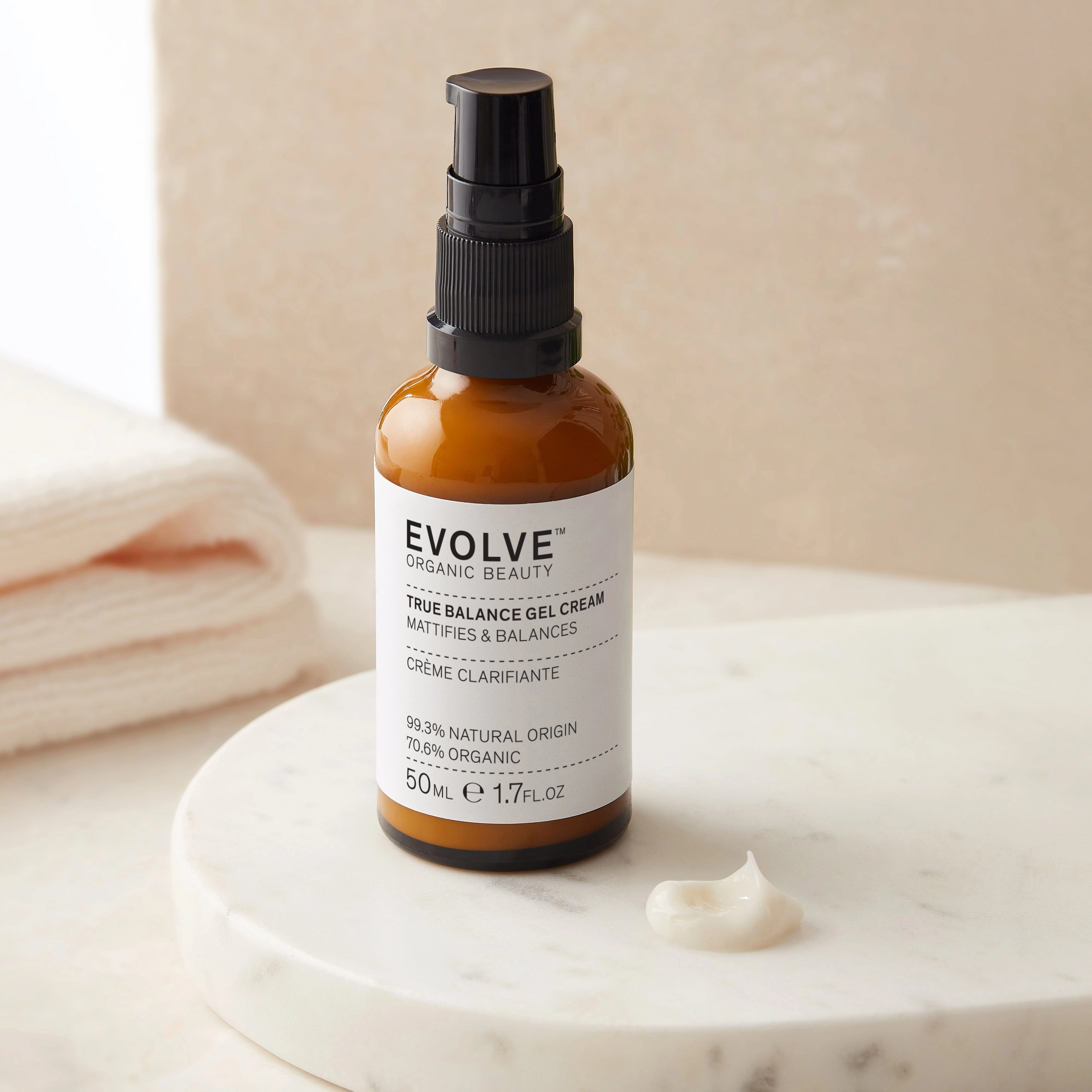 Evolve Organic Beauty True Balance Gel Cream - 50 ml
