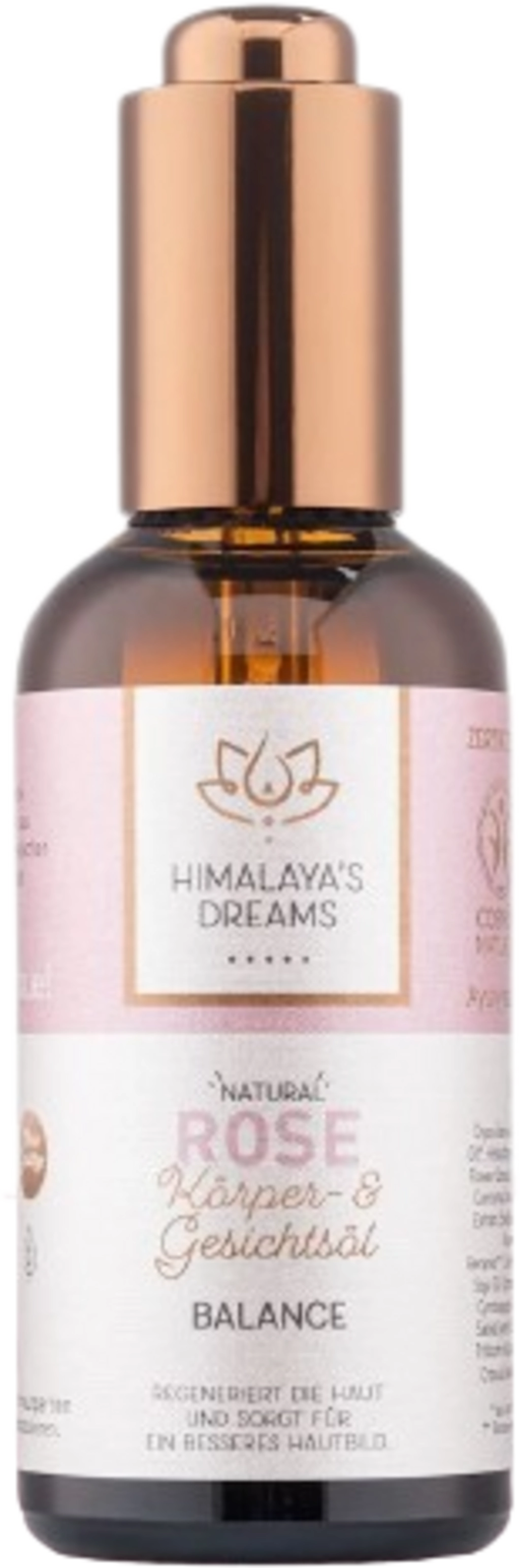 Himalaya's Dreams Rose Körper- & Gesichtsöl BALANCE - 100 ml
