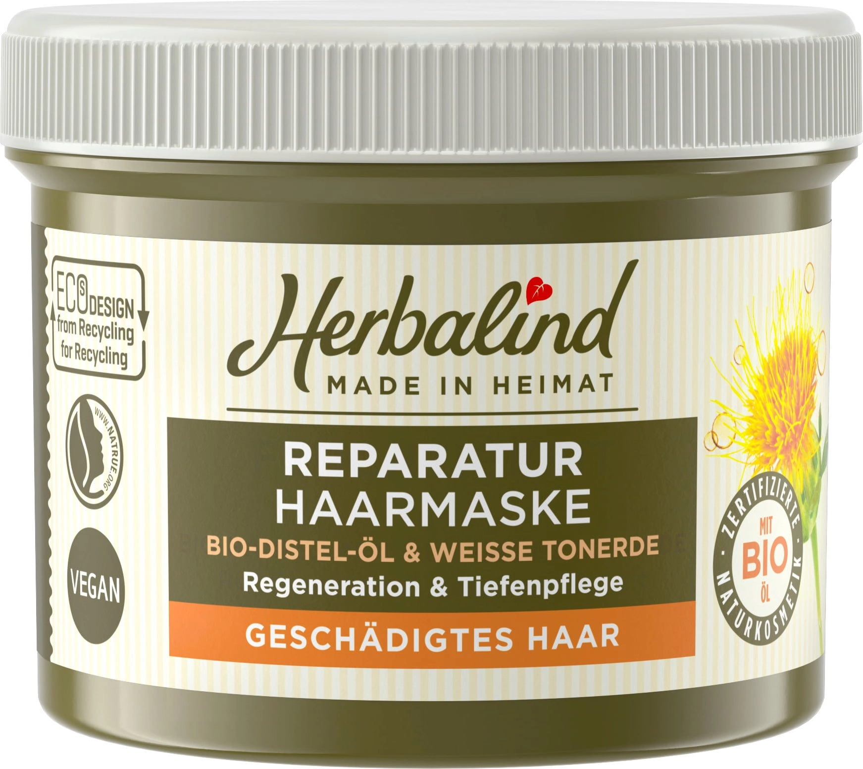 Herbalind Reparatur Haarmaske - 200 ml