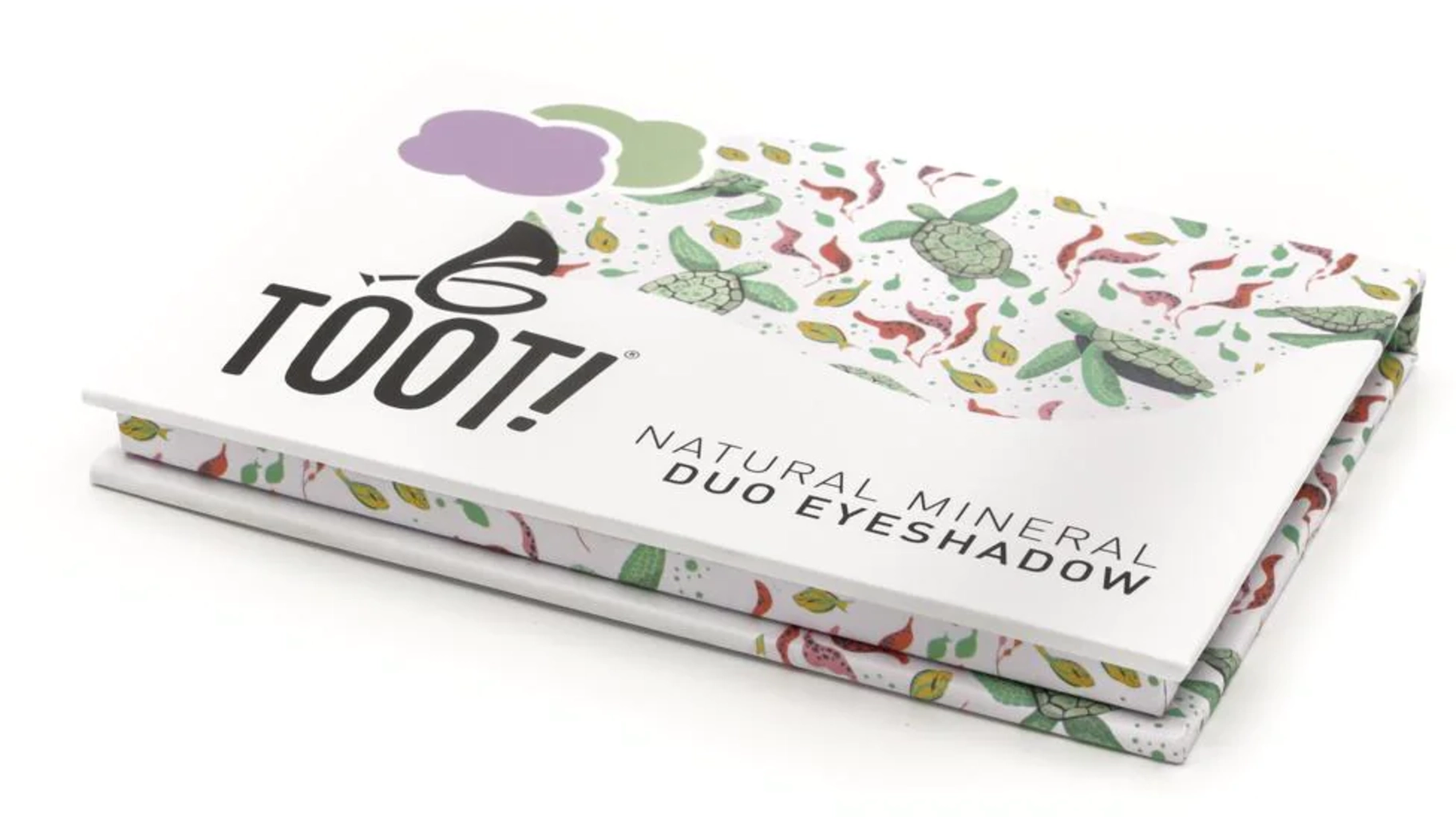 TOOT! Natural Mineral Duo Eyeshadow - Karma Chameleon & Totally Turtle