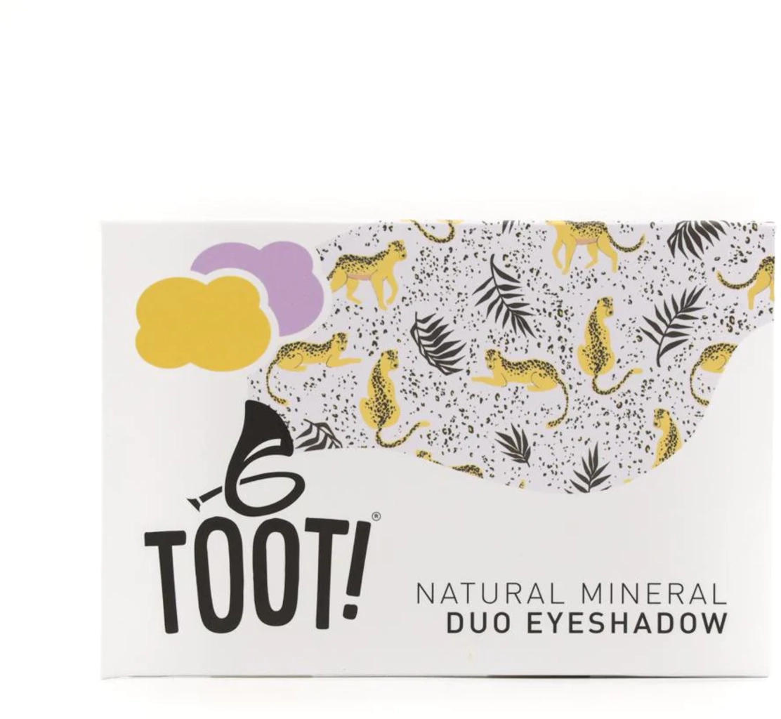 TOOT! Natural Mineral Duo Eyeshadow - Cheeky Cheetah & Super Starfish