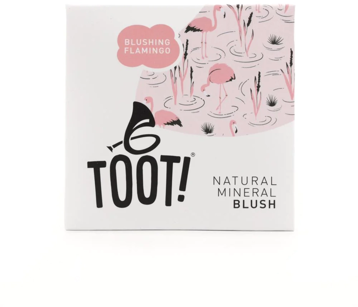 TOOT! Natural Mineral Blush - Blushing Flamingo
