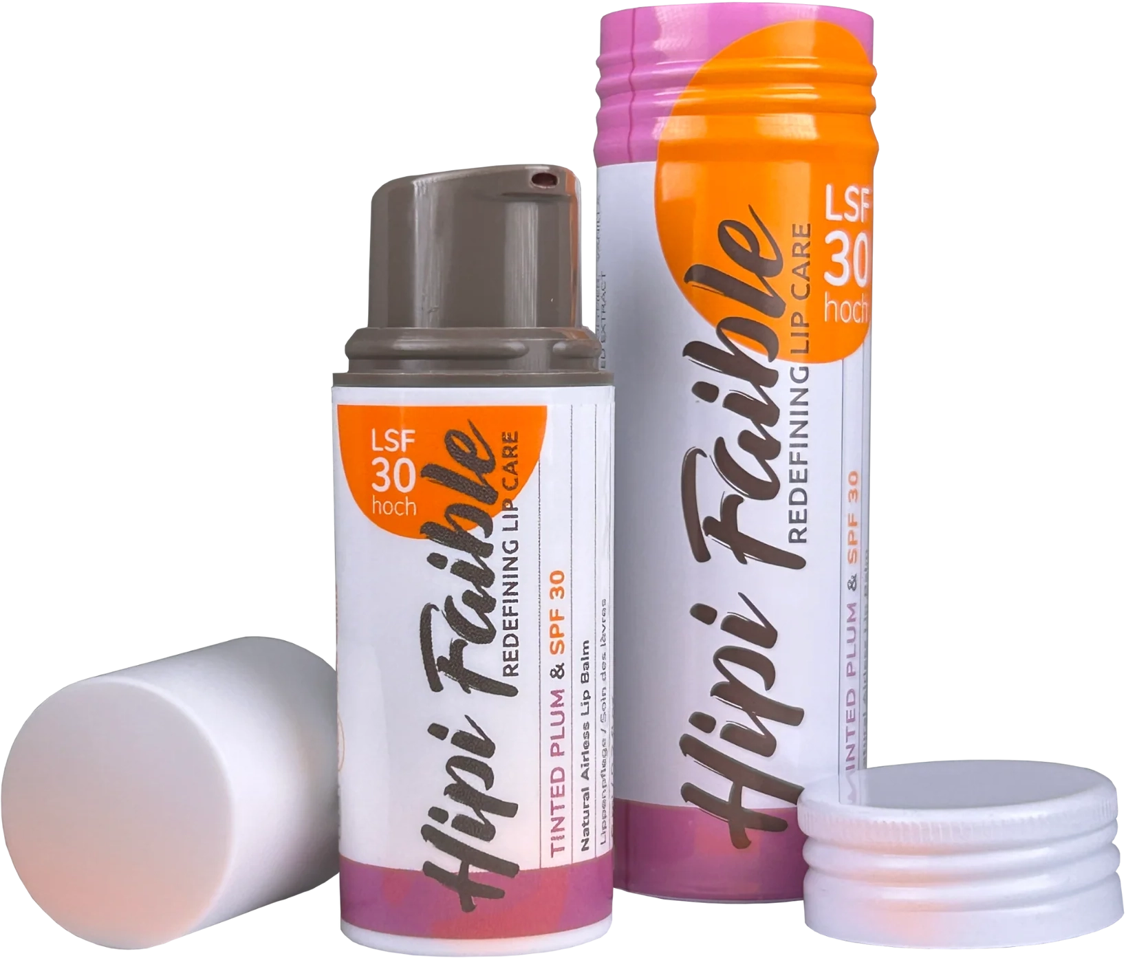Hipi Faible Tinted Lip Balm SPF 30 - Tinted Plum