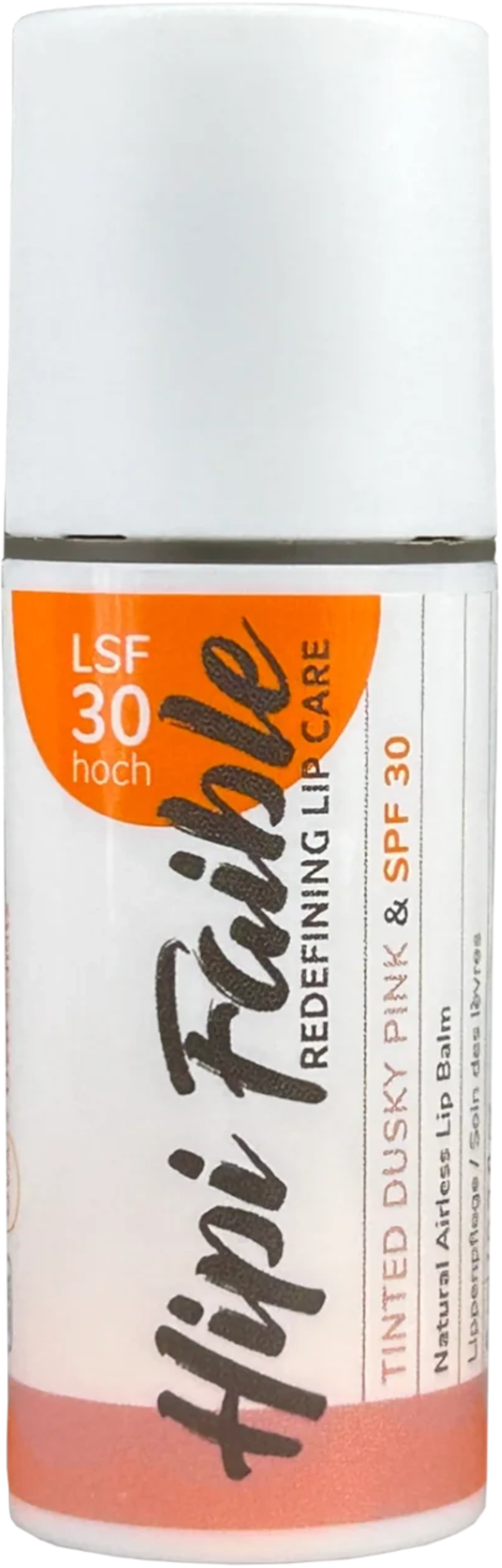 Hipi Faible Tinted Lip Balm SPF 30 - Dusky Pink