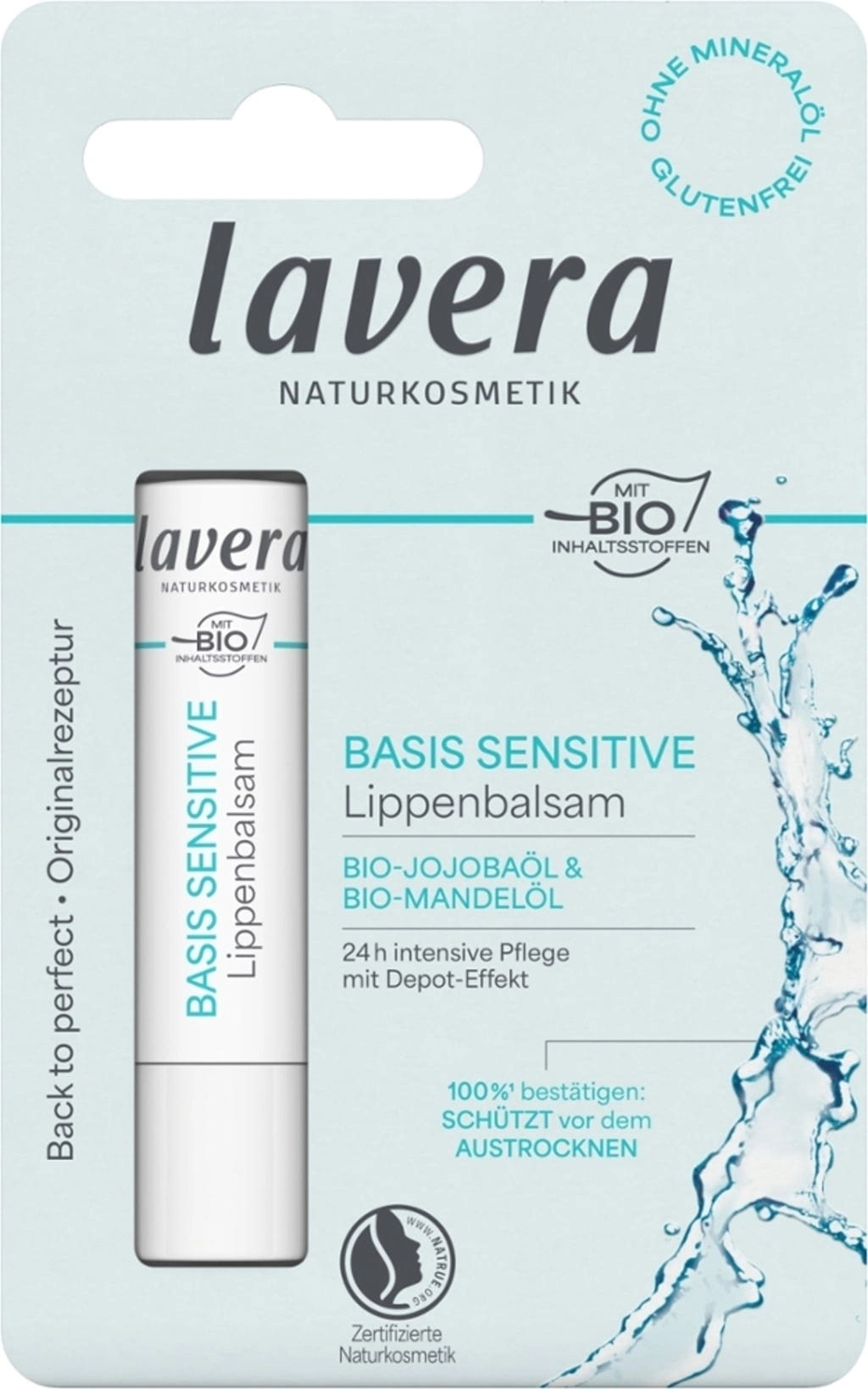 lavera Basis Sensitiv Lippenbalsam - 4,50 g