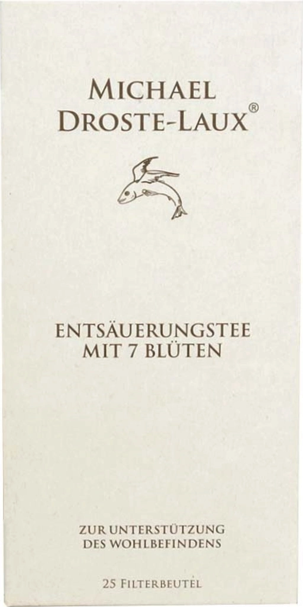 MICHAEL DROSTE-LAUX Entsäuerungstee mit 7 Blüten - Filterbeutel