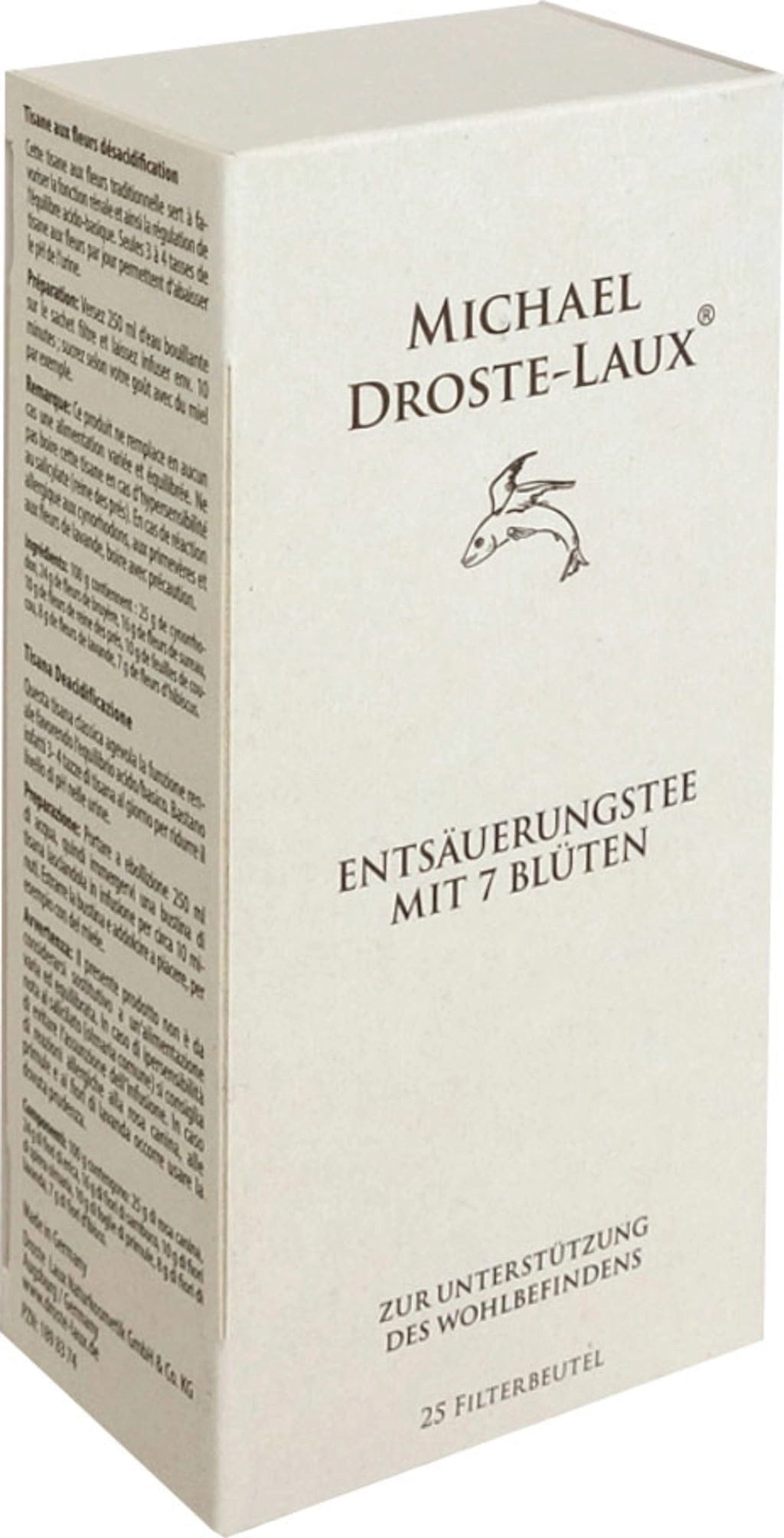 MICHAEL DROSTE-LAUX Entsäuerungstee mit 7 Blüten - Filterbeutel