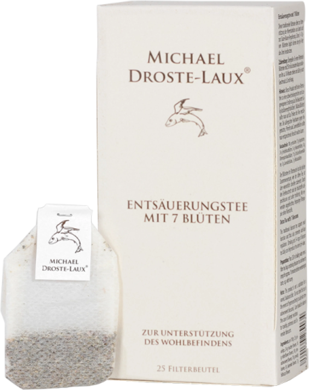MICHAEL DROSTE-LAUX Entsäuerungstee mit 7 Blüten - Filterbeutel