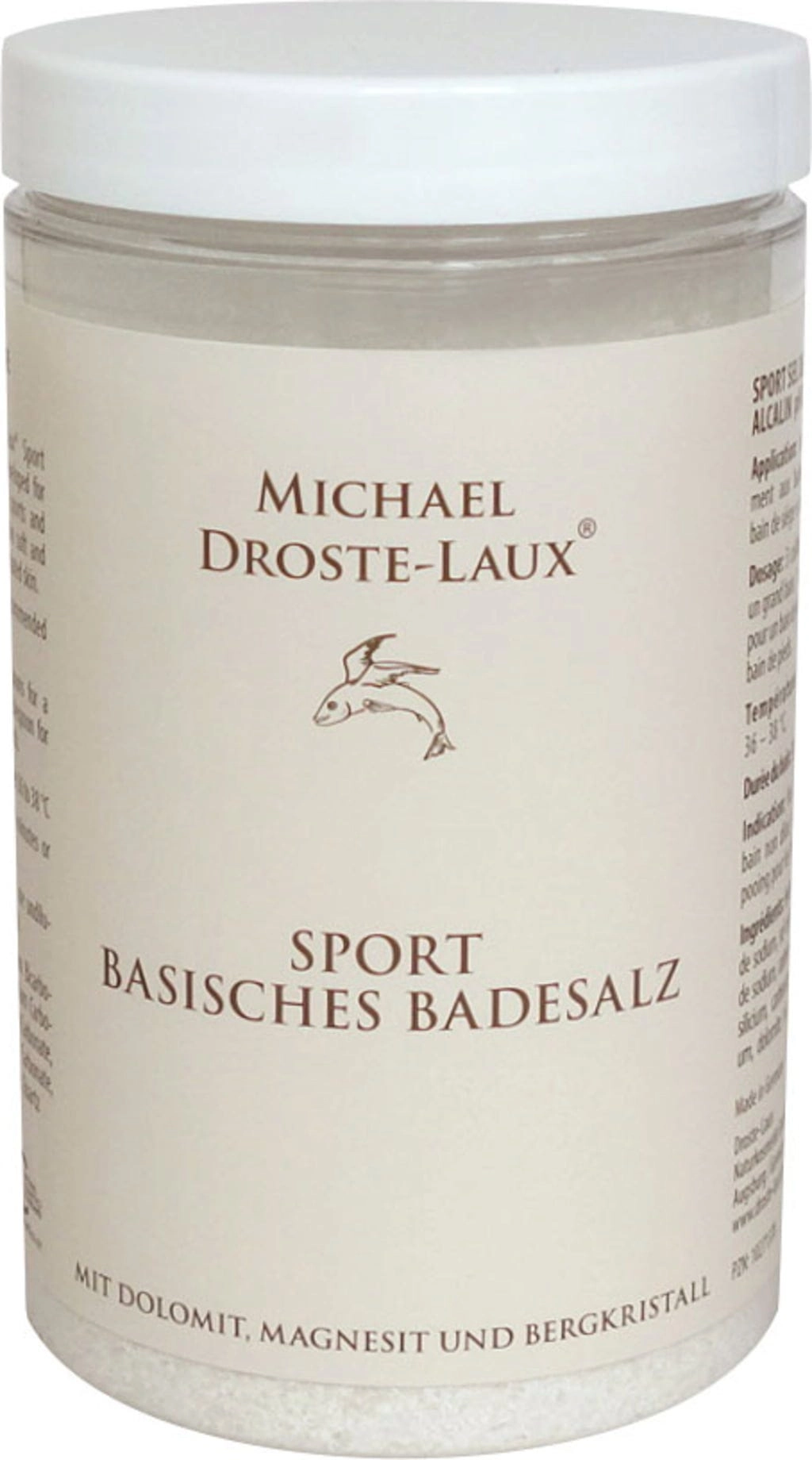 MICHAEL DROSTE-LAUX Sport Basisches Badesalz - 500 g