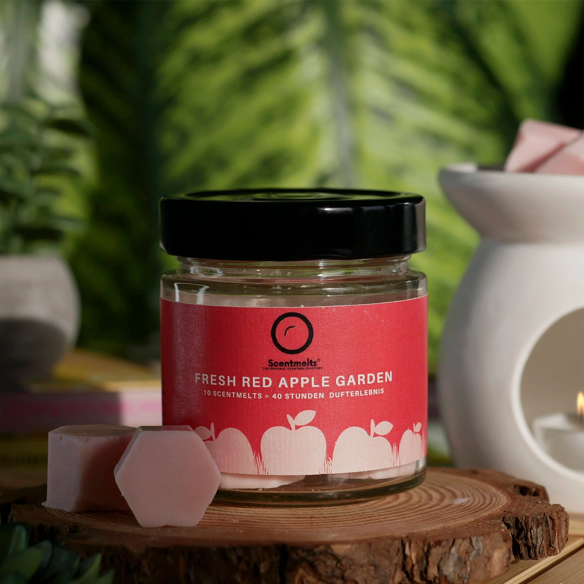 Scentmelts Duftwachs "Fresh Red Apple Garden" - 10 Stück