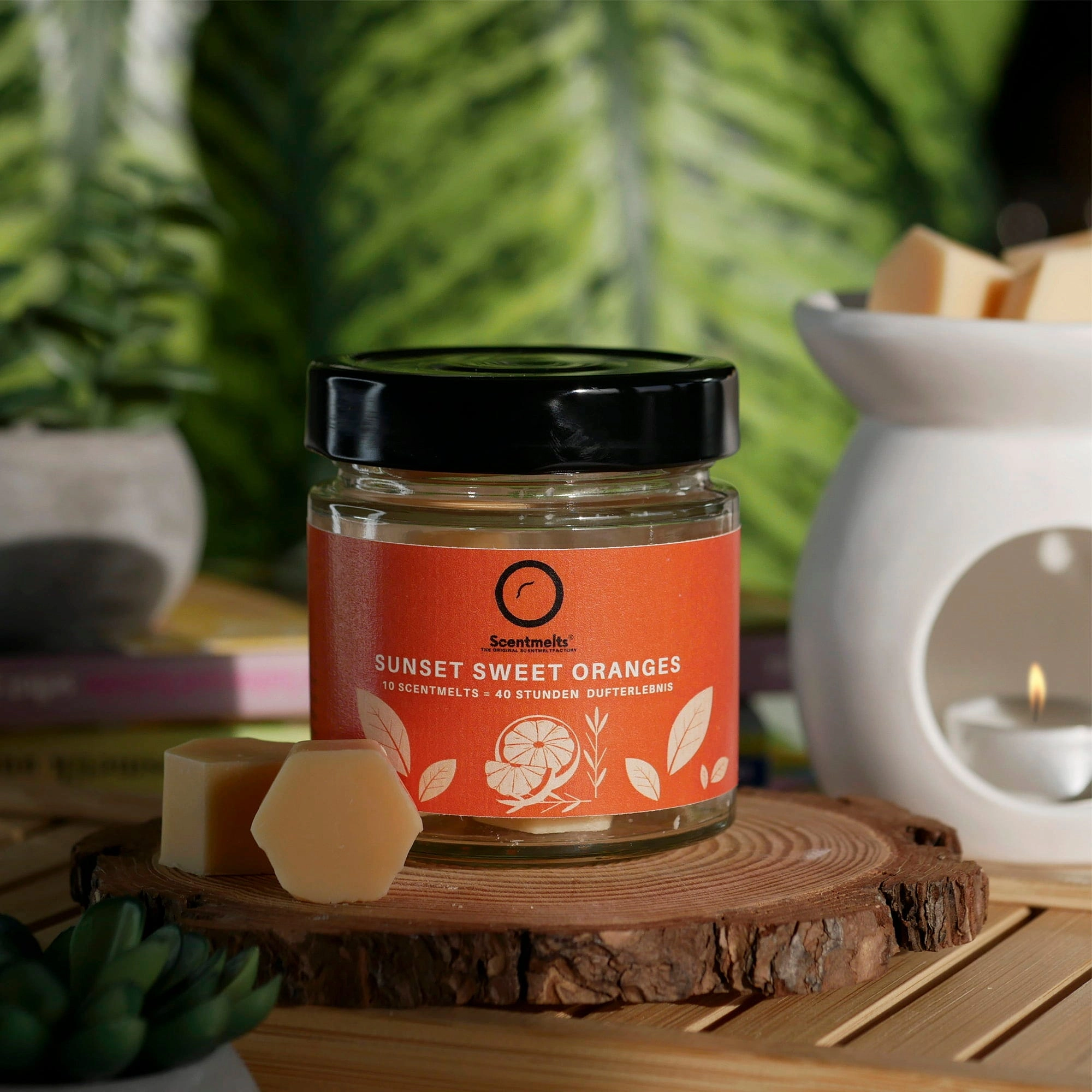 Scentmelts Duftwachs "Sunset Sweet Oranges" - 10 Stück