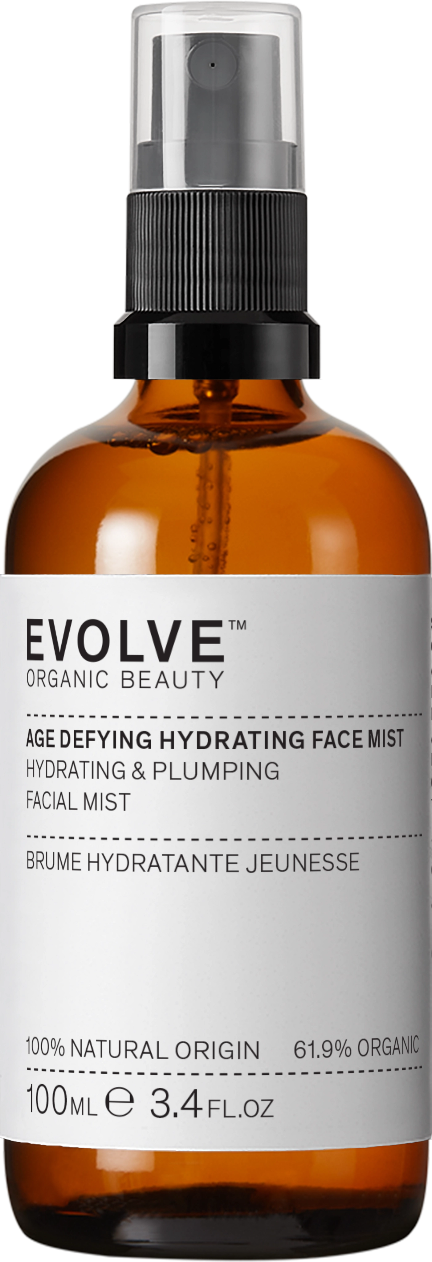 Evolve Organic Beauty Age Defying Hydrating Face Mist - 100 ml