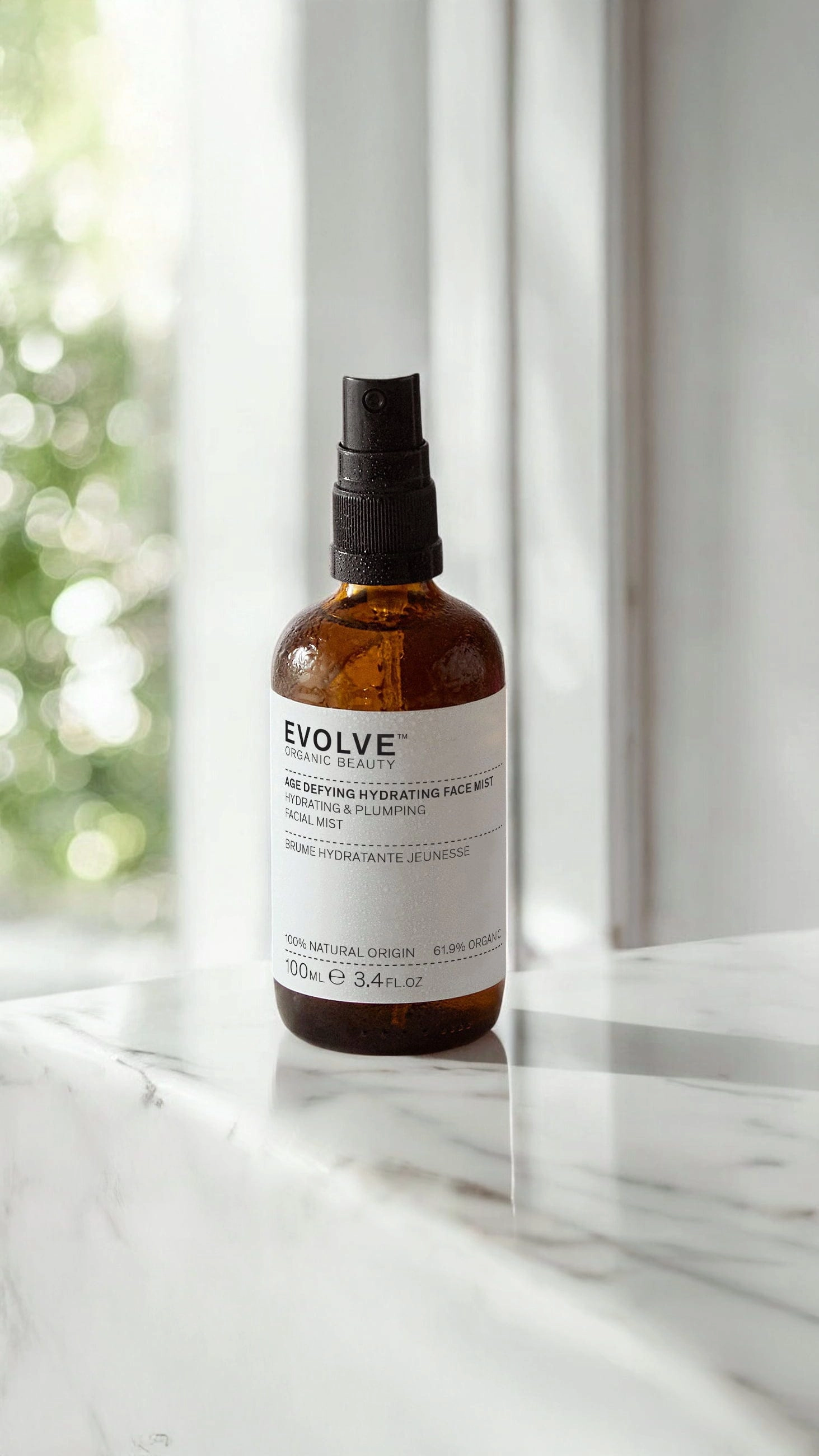 Evolve Organic Beauty Age Defying Hydrating Face Mist - 100 ml