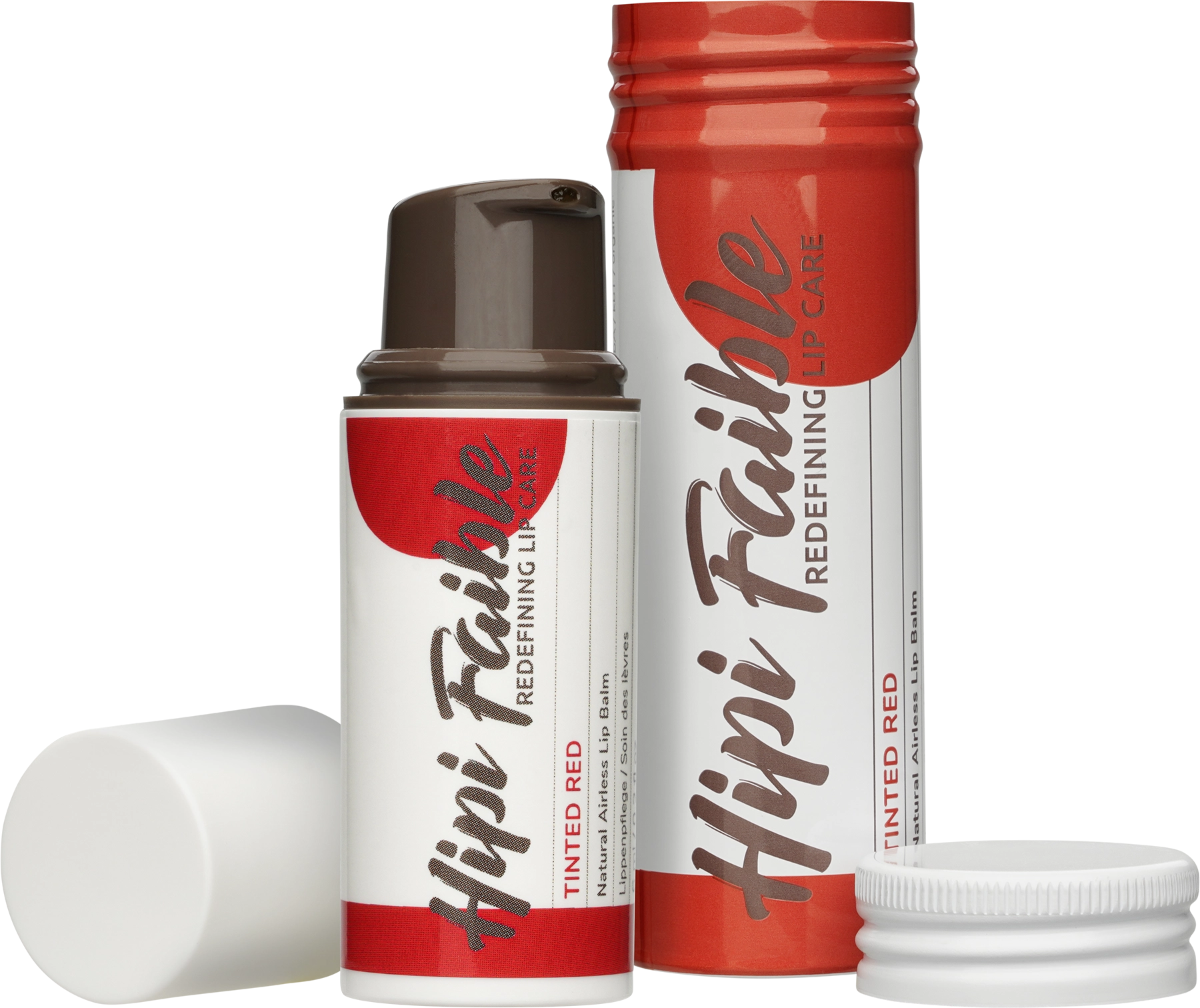 Hipi Faible Lip Balm mit Farbe - Tinted Red
