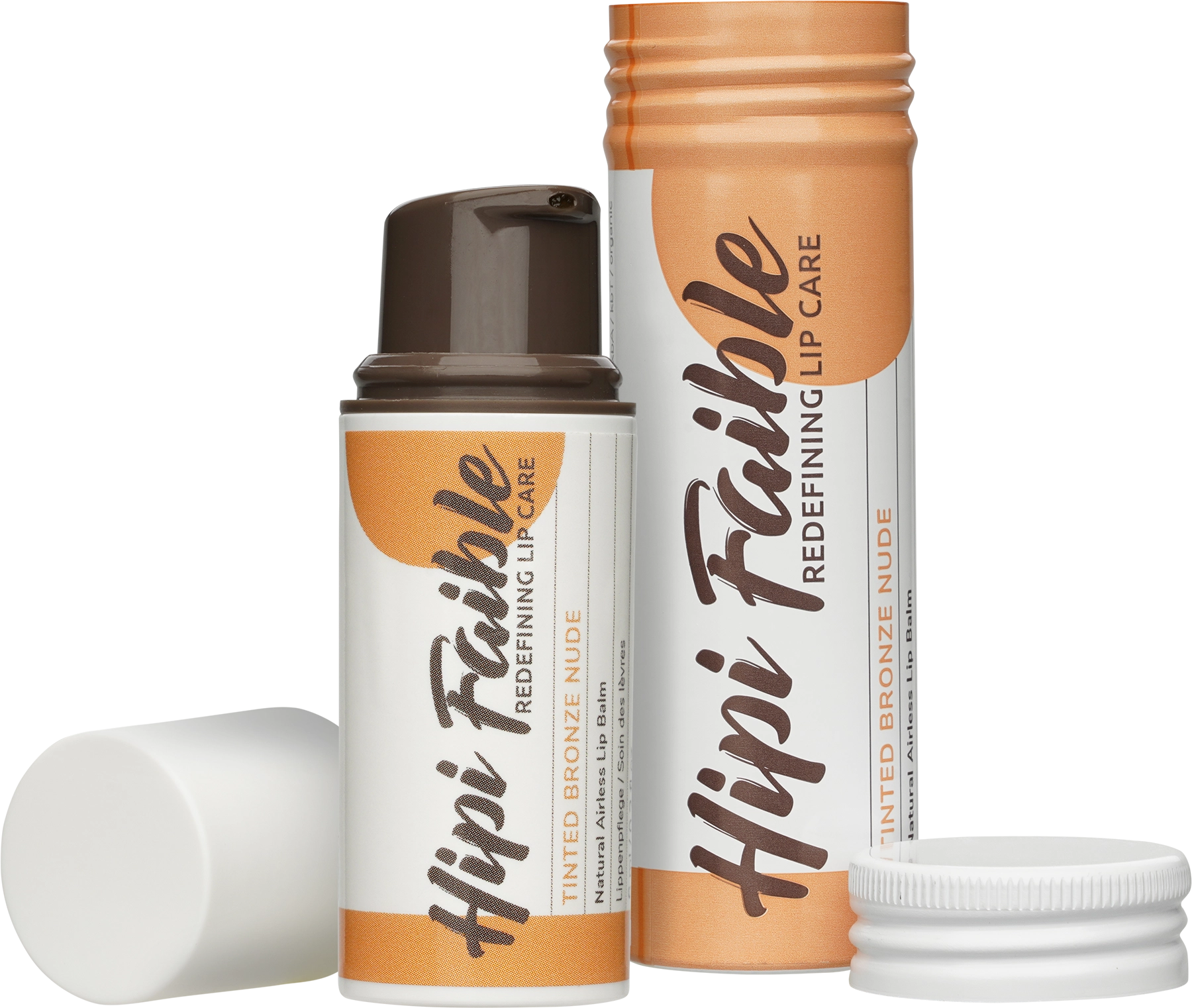 Hipi Faible Lip Balm mit Farbe - Tinted Bronze Nude