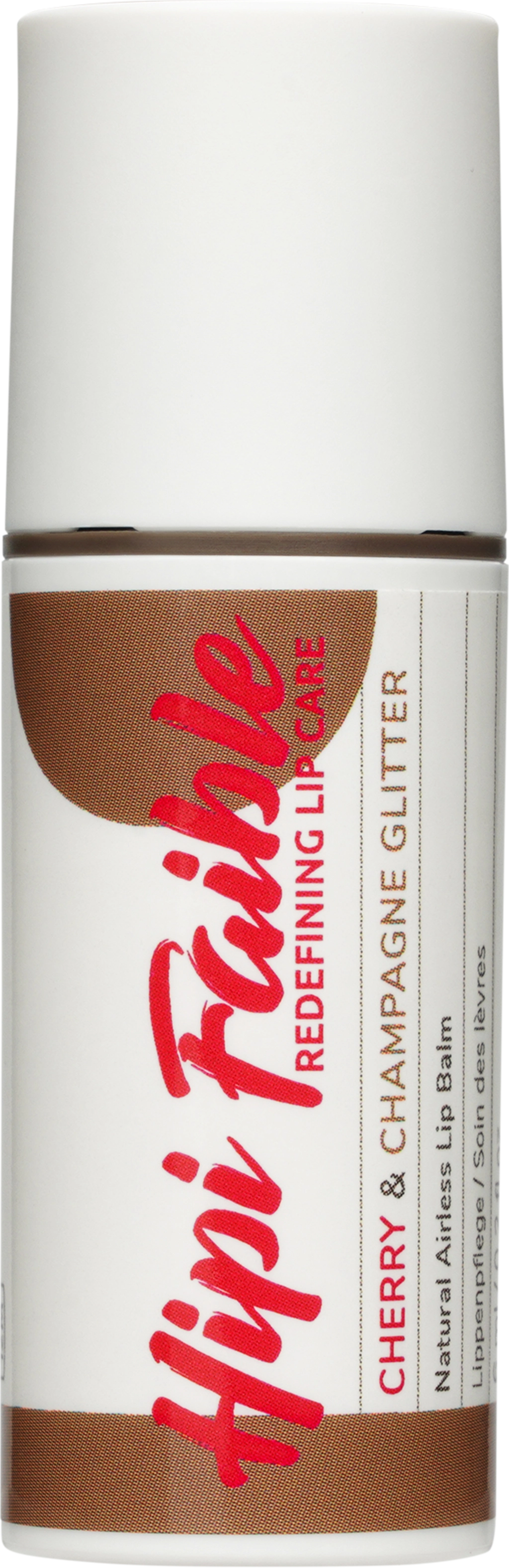 Hipi Faible Lip Balm mit Farbe - Cherry&Champagne Glitter