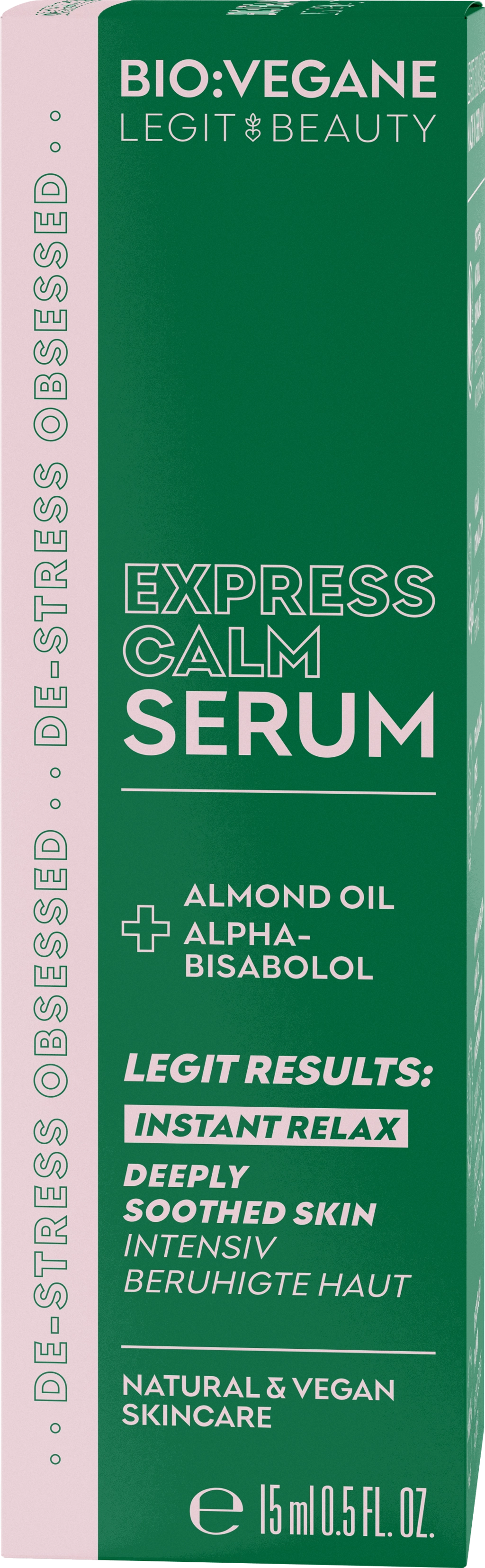 BIO:VÉGANE Legit Beauty Express Calm Serum - 15 ml