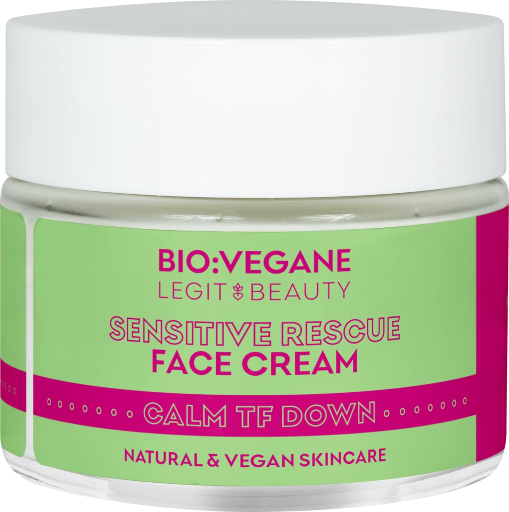 BIO:VÉGANE Legit Beauty Sensitive Rescue Face Cream - 50 ml