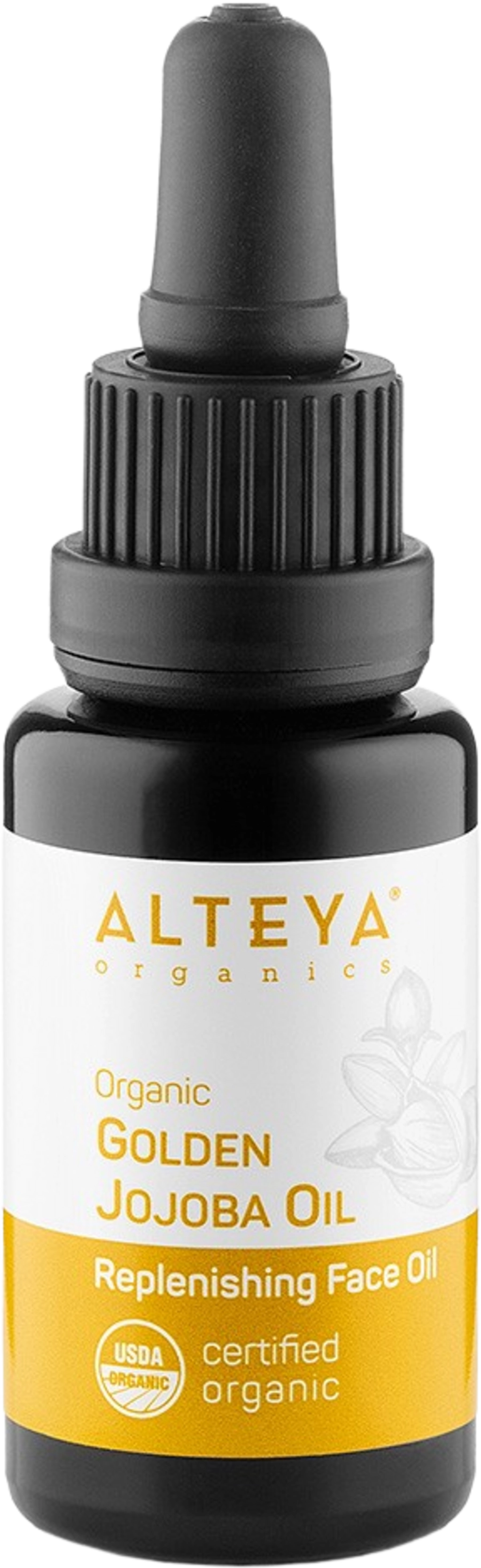 Alteya Organics Organic Golden Jojoba Oil - 20 ml