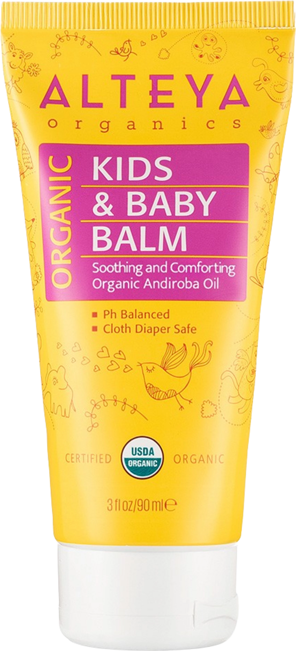 Alteya Organics Organic Kids & Baby Balm - 90 ml