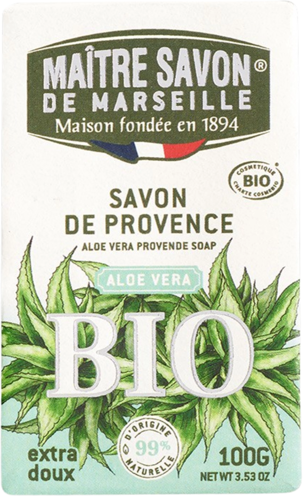 Maître Savon Provence Seife - Aloe Vera