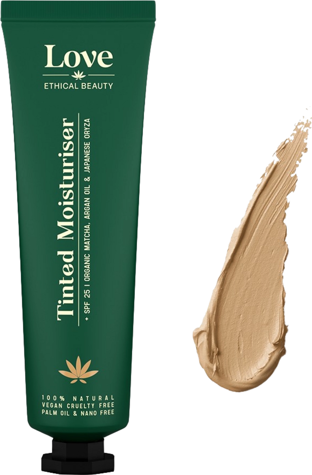 Love Ethical Beauty Tinted Moisturiser SPF 25 - Tan