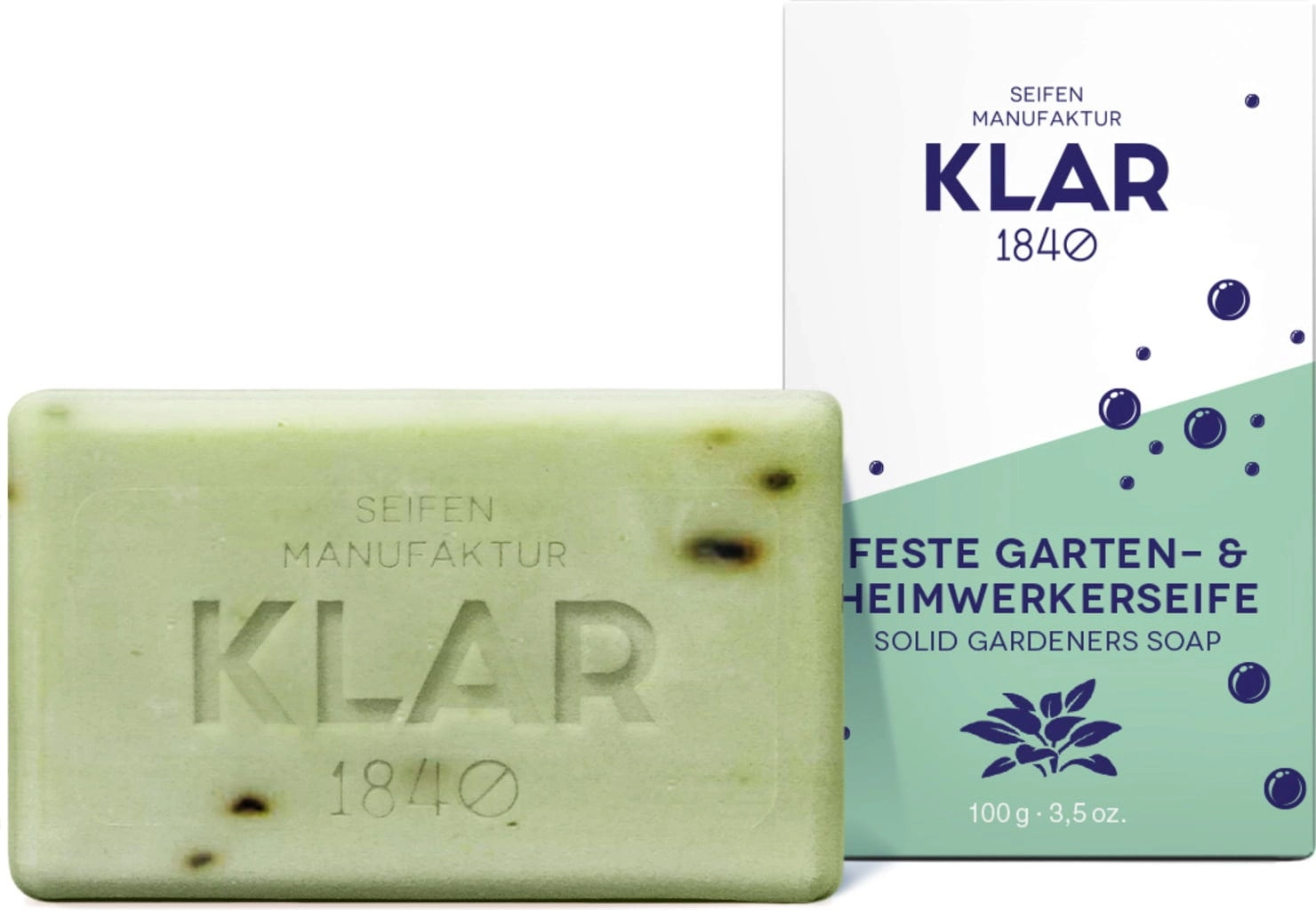 KLAR Garten- & Heimwerkerseife - 100 g