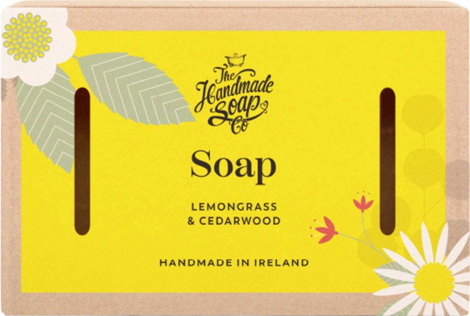 The Handmade Soap Company Seifenstück - Lemongras & Cedarwood