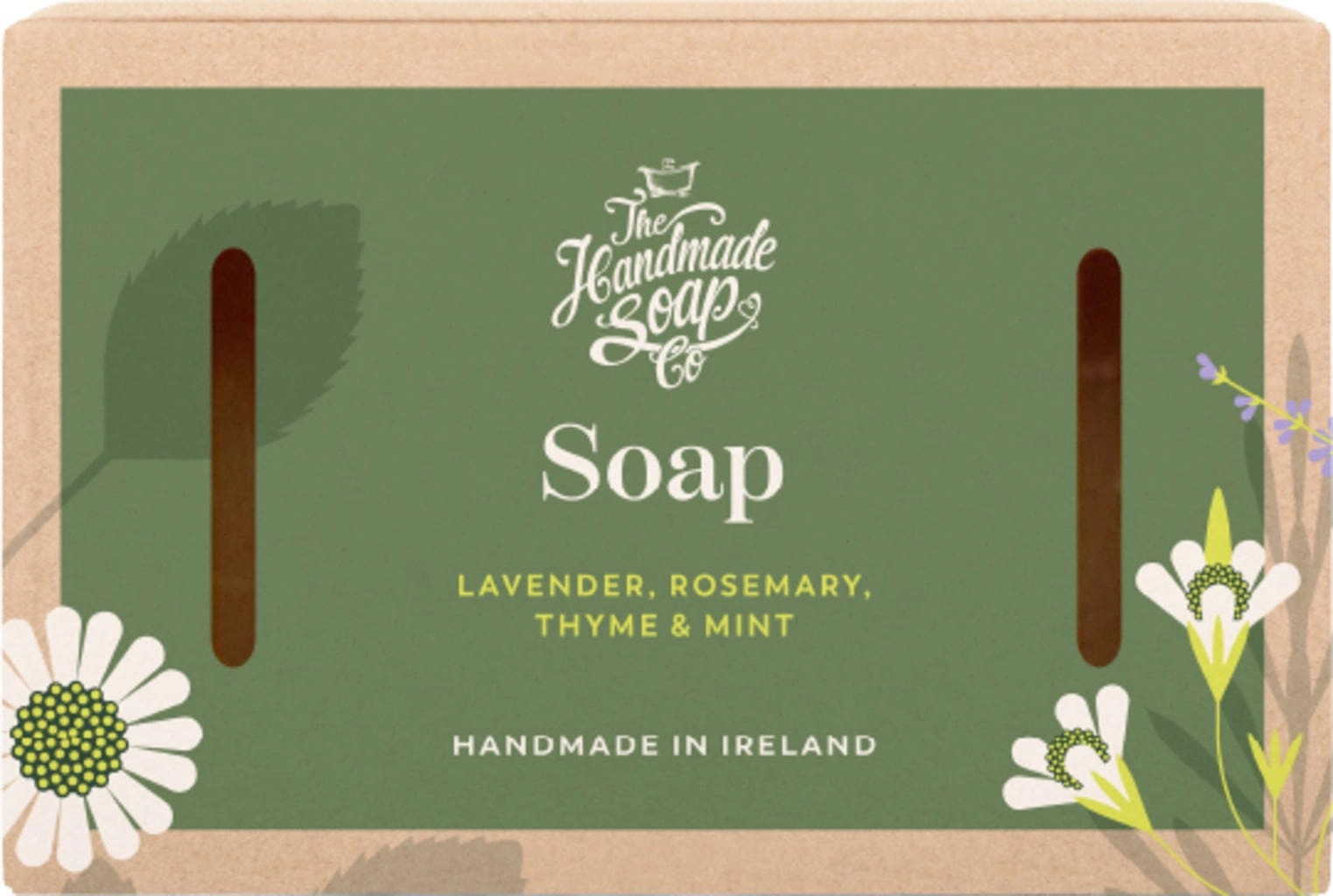 The Handmade Soap Company Seifenstück - Lavendel, Rosemary & Mint