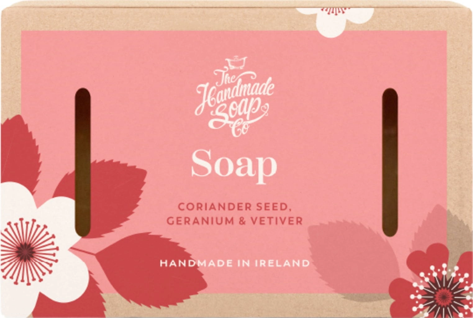 The Handmade Soap Company Seifenstück - Coriander Seed, Geranium & Vetiver