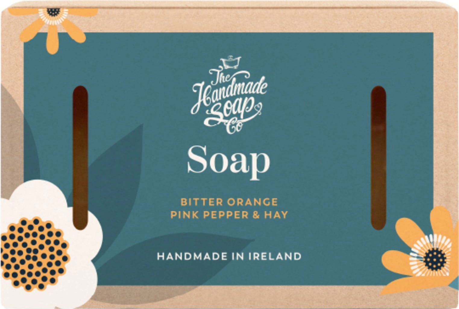 The Handmade Soap Company Seifenstück - Orange & Pink Pepper