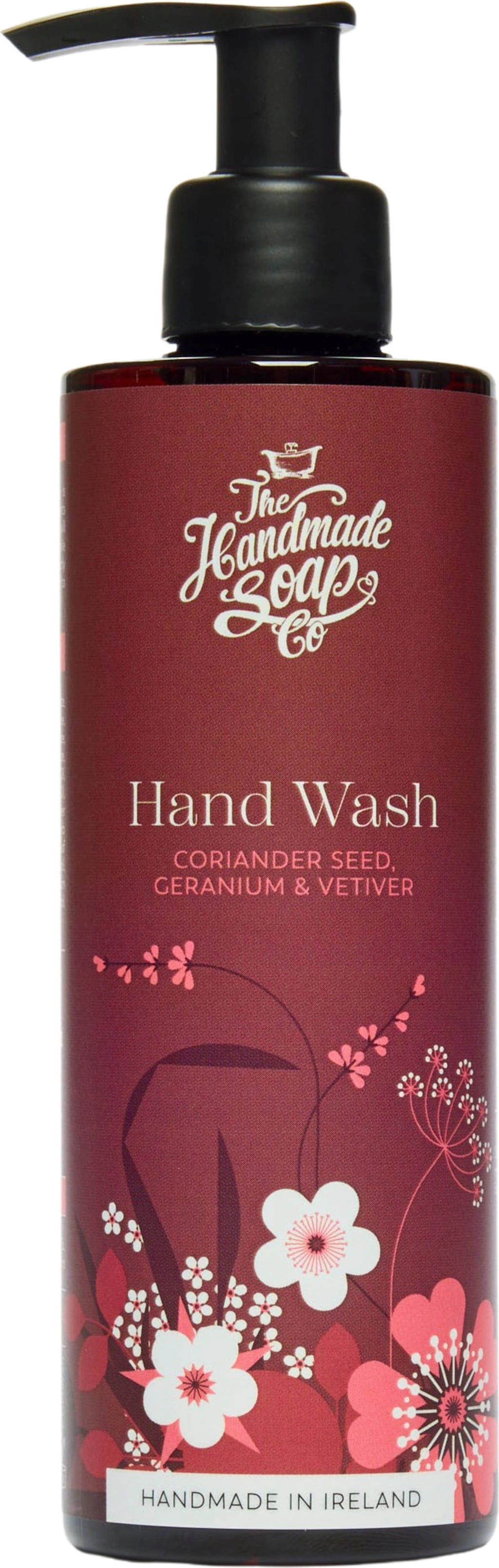 The Handmade Soap Company Flüssige Handwaschseife - Coriander Seed, Geranium & Vetiver