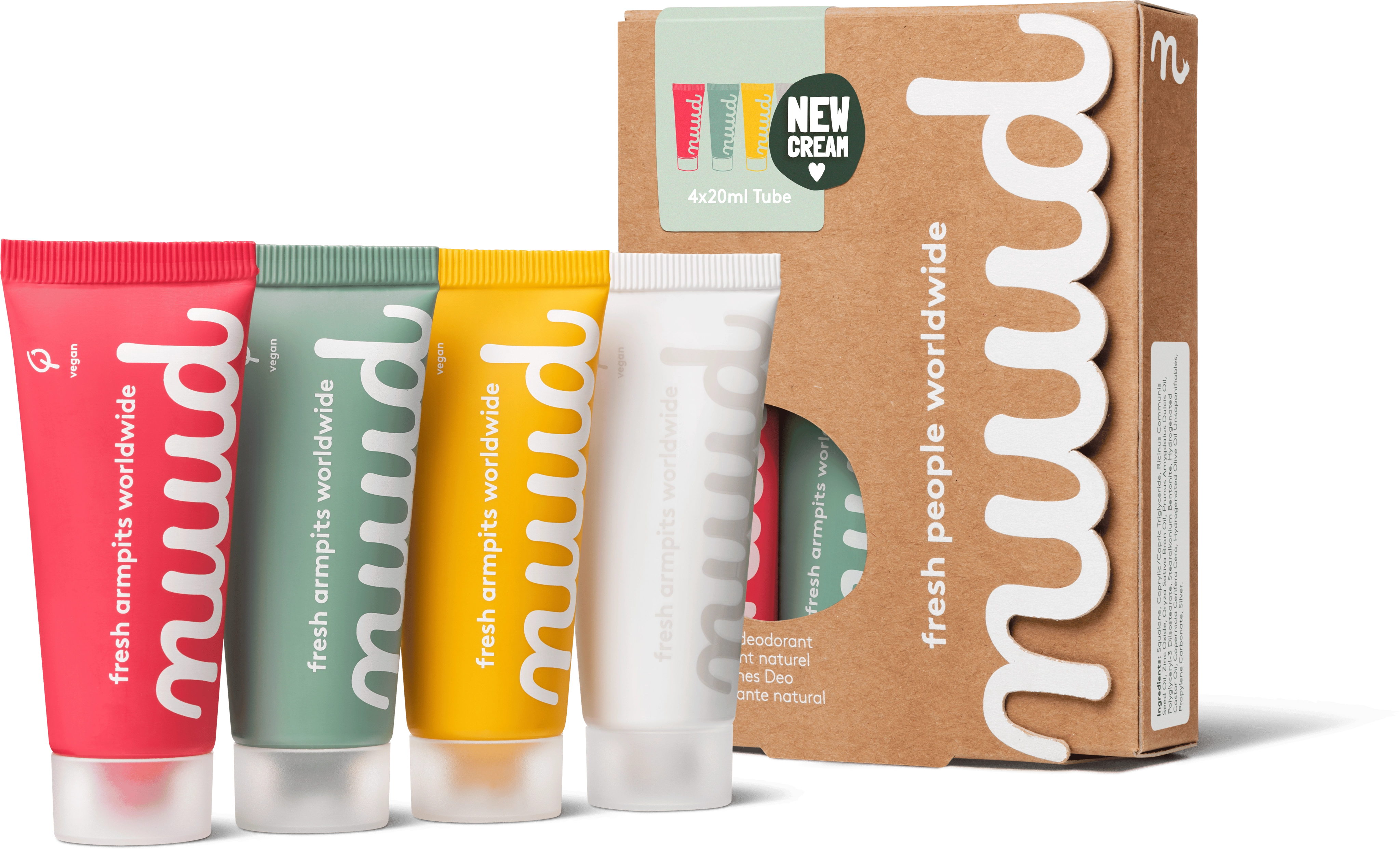 nuud Family Pack - 4 x 20 ml