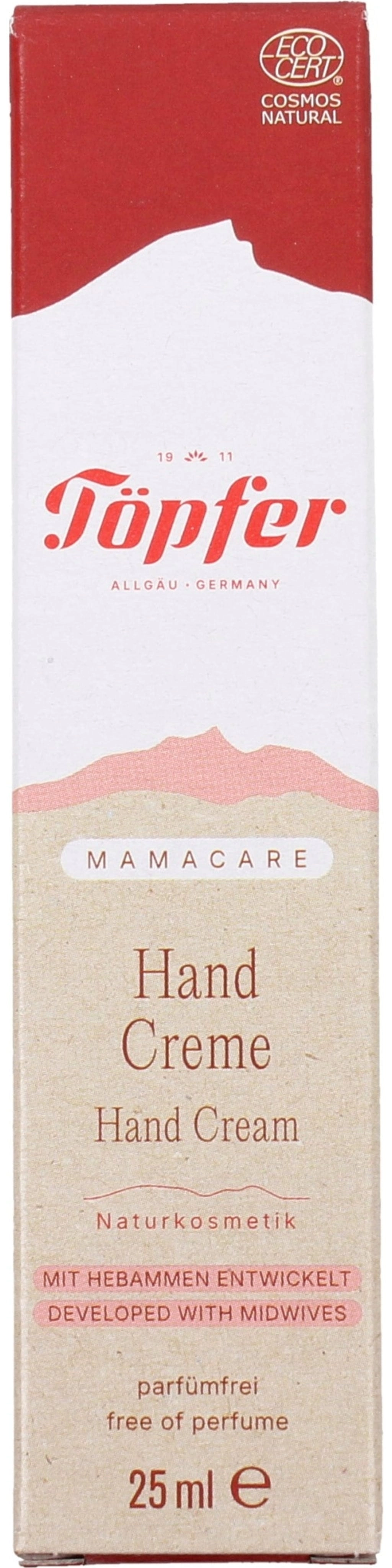 Töpfer Mamacare Handcreme - 25 ml