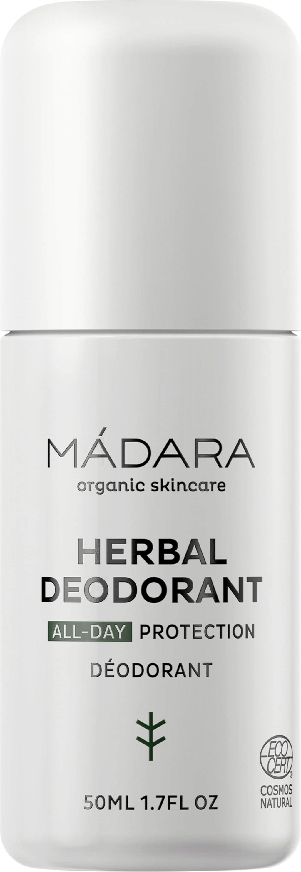 MÁDARA Organic Skincare Herbal Deodorant - 50 ml