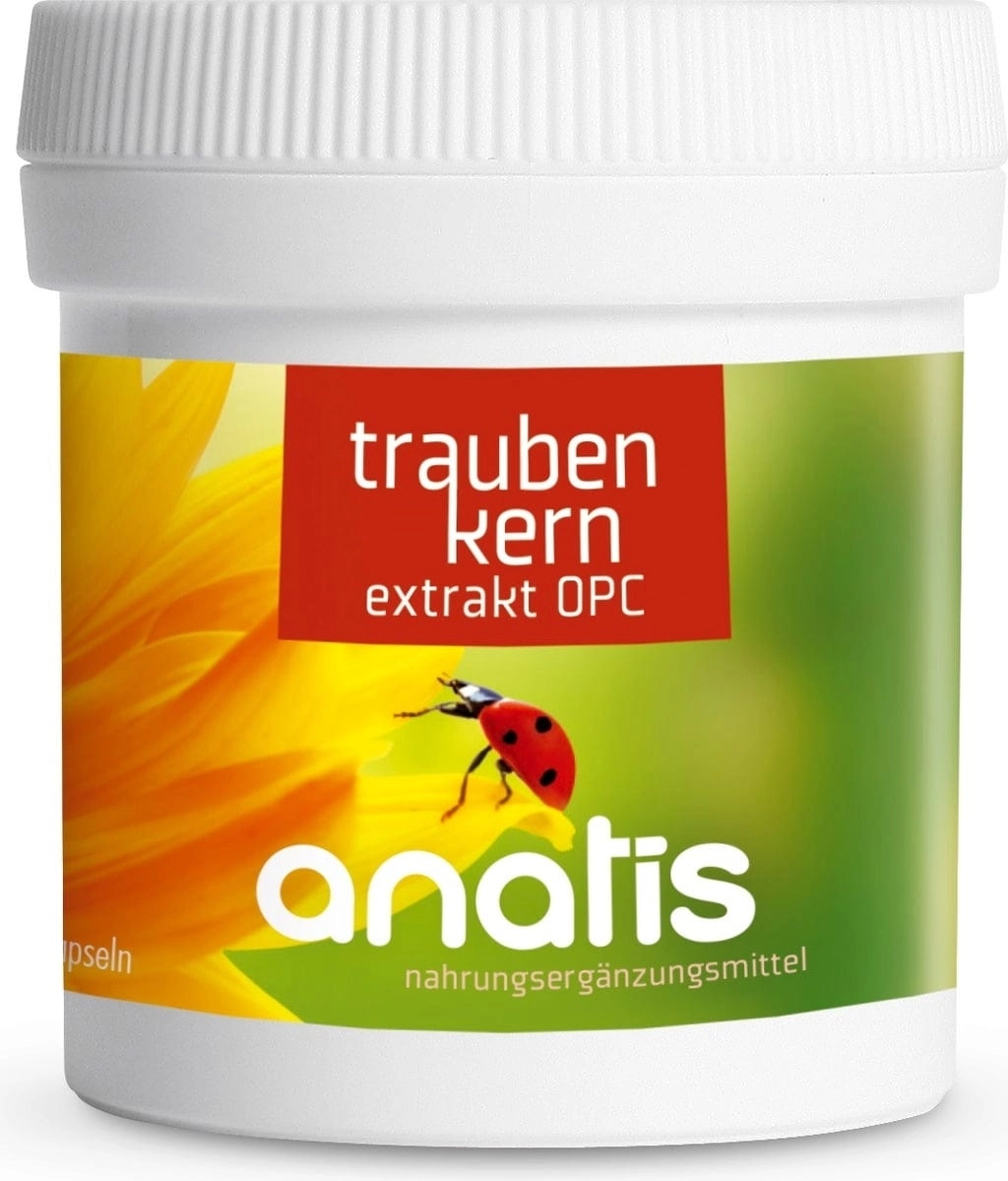 anatis Traubenkernextrakt OPC - 60 Kapseln