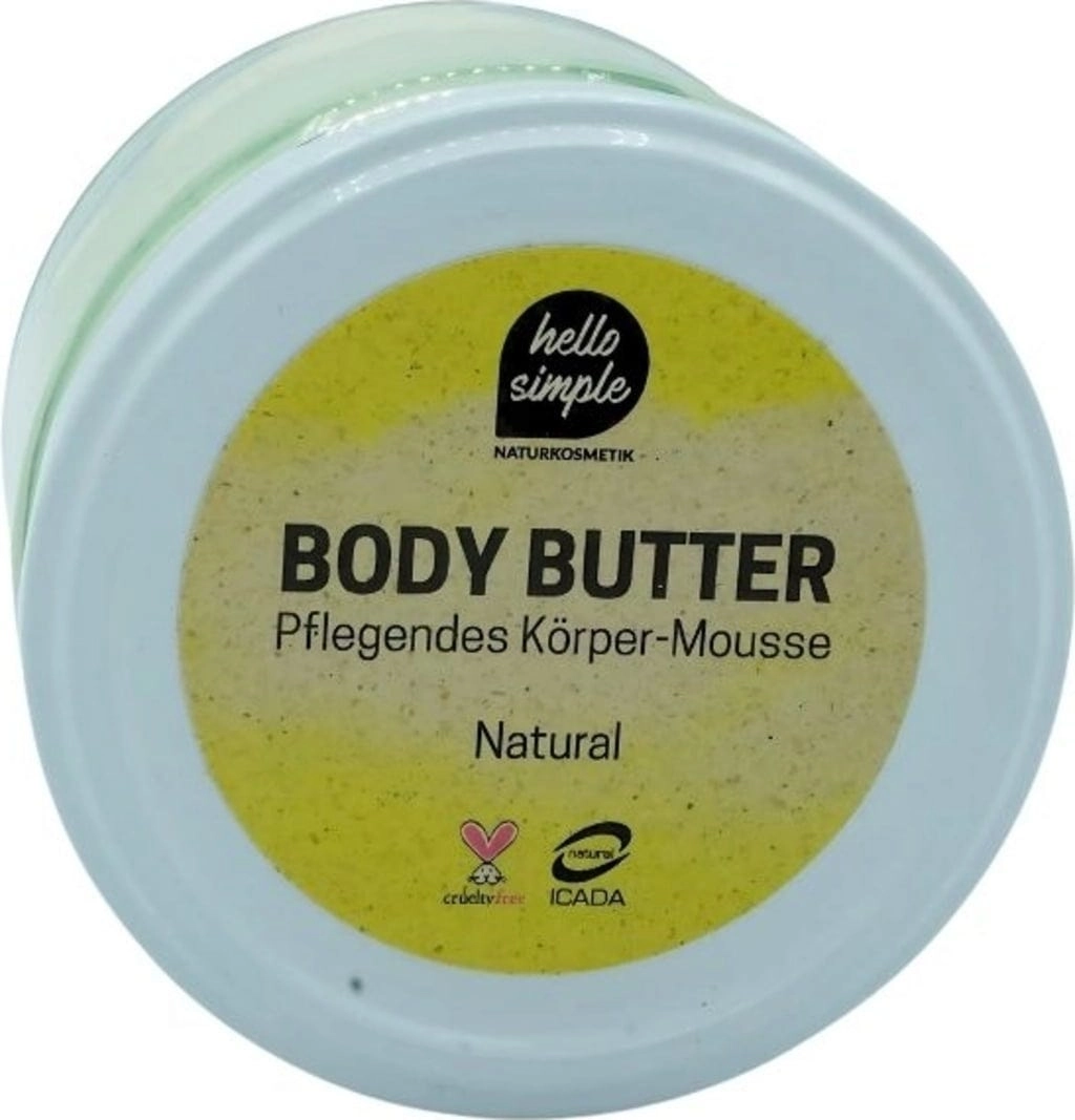 hello simple Body Butter - Natural
