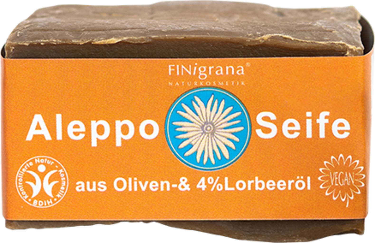 FINigrana® Alepposeife mit 4 %  Lorbeeröl - 180 g
