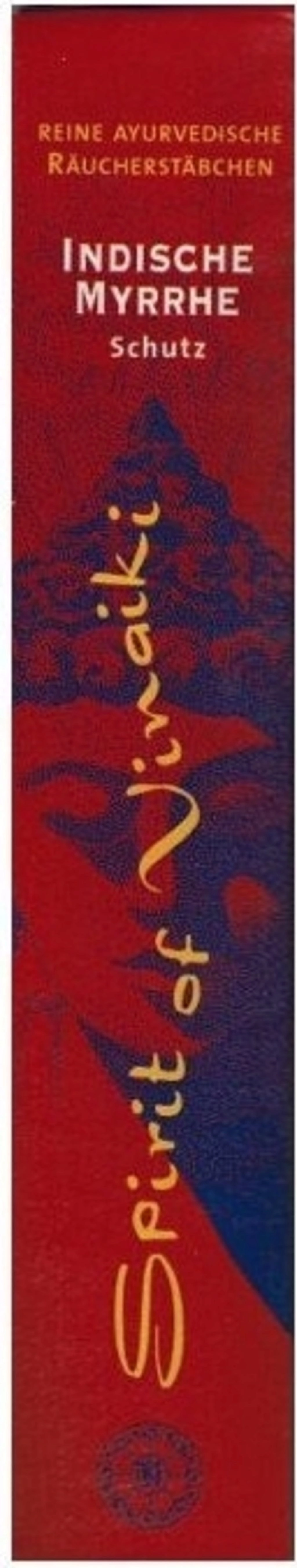 Spirit of Vinaiki Indische Myrrhe Räucherstäbchen - 10 Stück