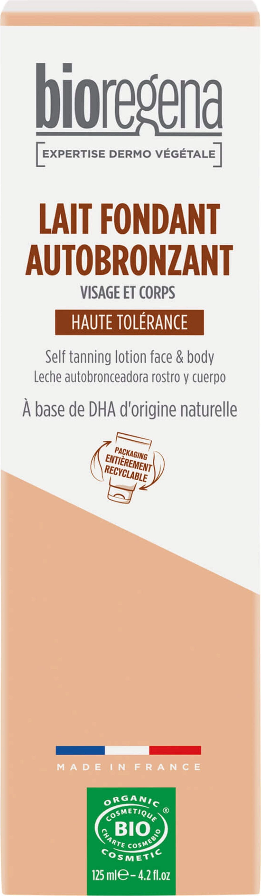 Bioregena Selbstbräunungsmilch - 125 ml